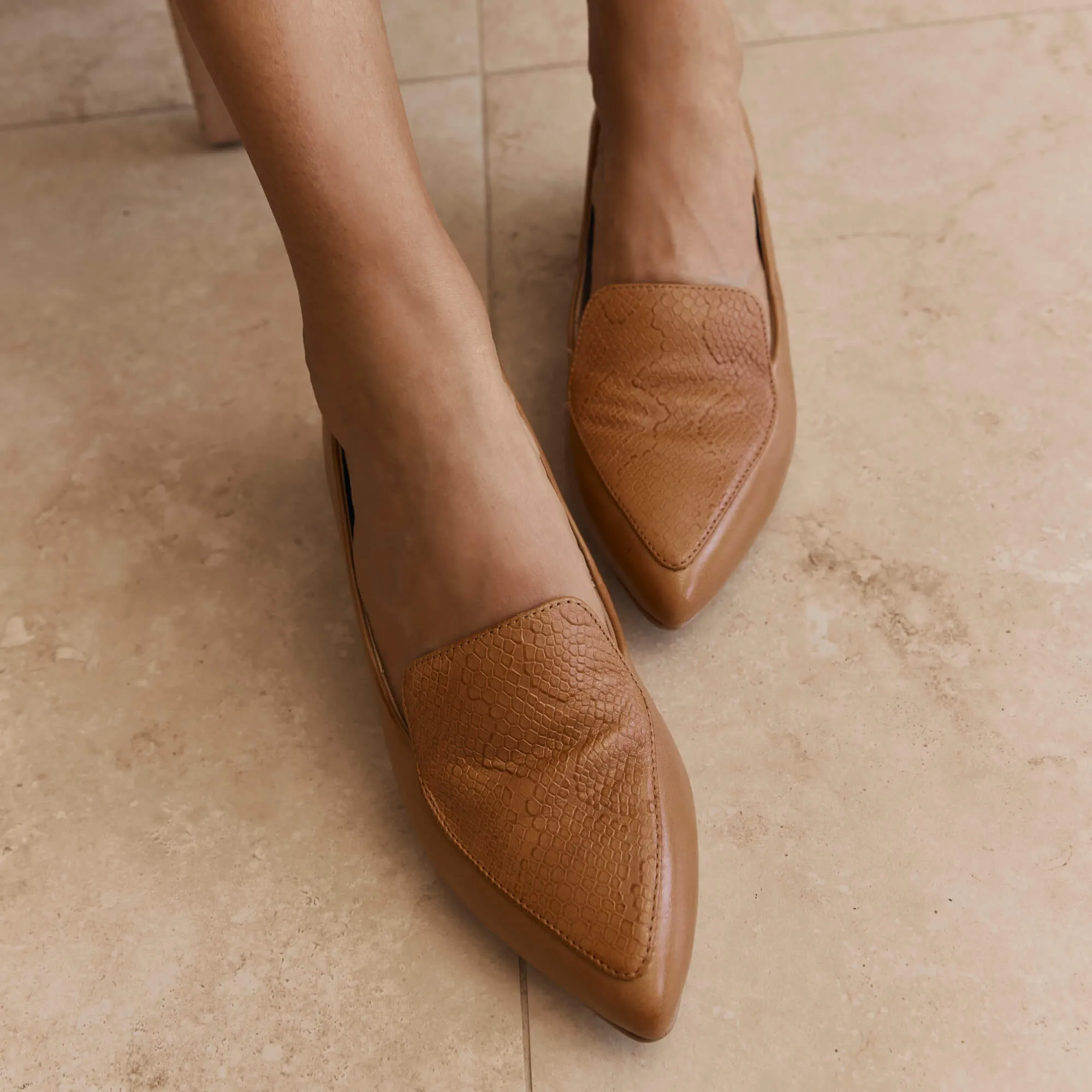 Faye Tan Reptile Emboss